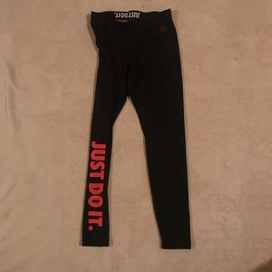 Lightly Used Hot Pink Nike Leggings